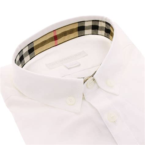 camicia burberry bianca prezzo|Burberry Camicia .